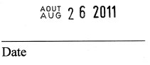 Date: August 26 2011